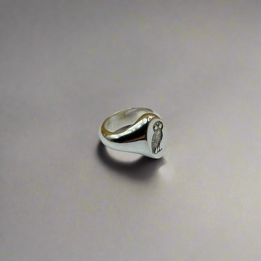 Owl Of Athena Ring