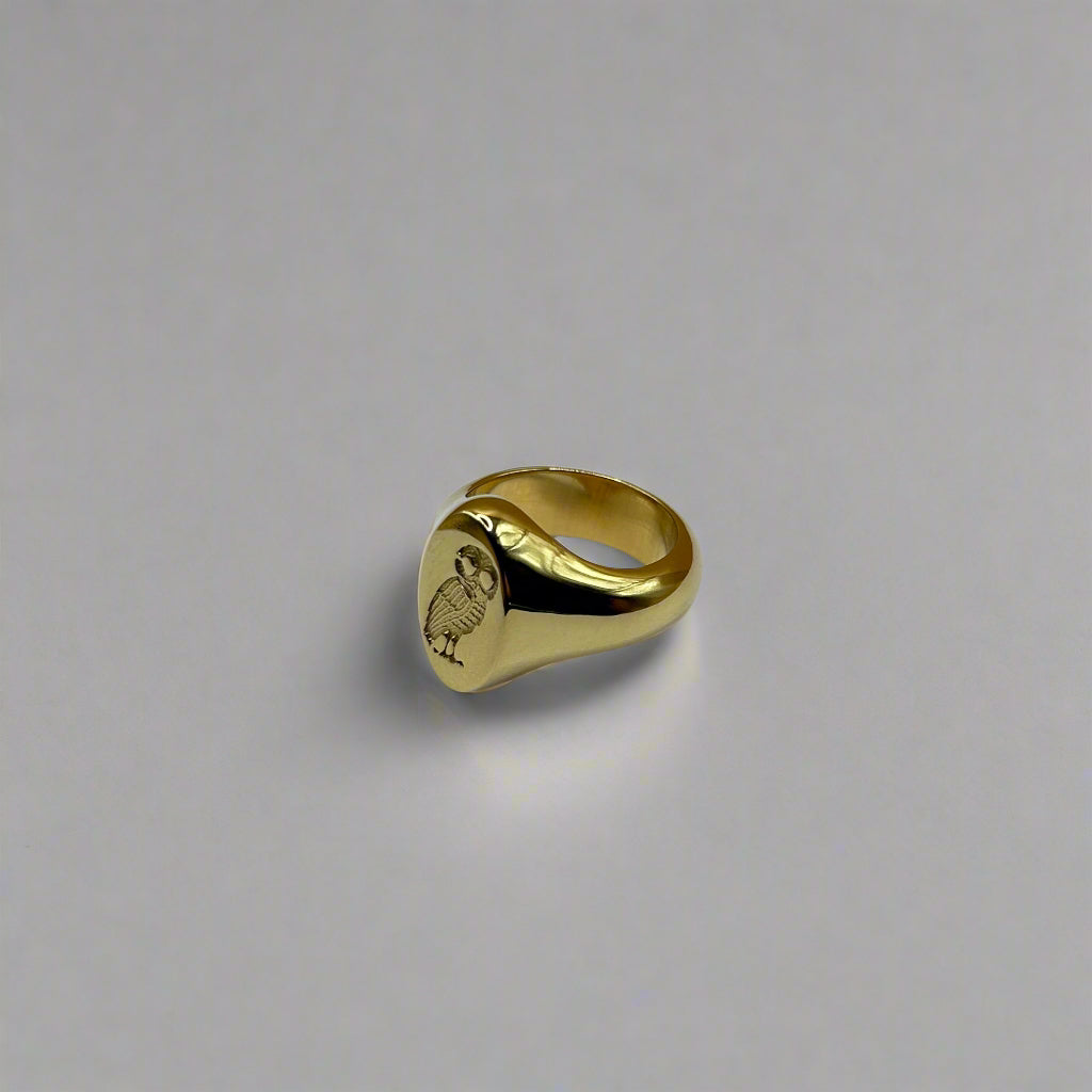 Owl Of Athena Ring